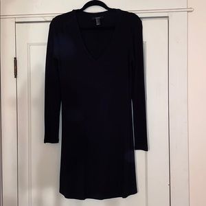 Black Long Sleeve Forever 21 Dress - S